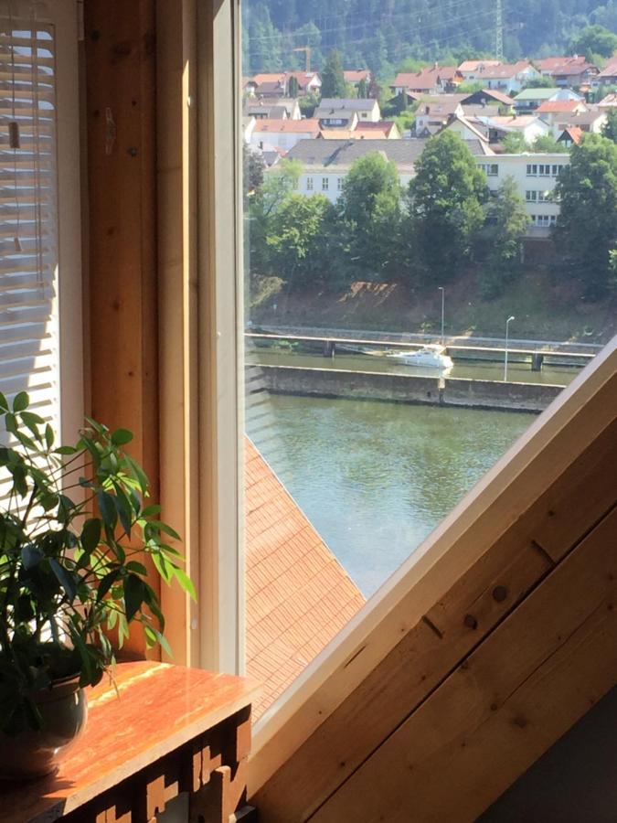 Neckarblick,Natur, Altstadt Hirschhorn Exteriör bild